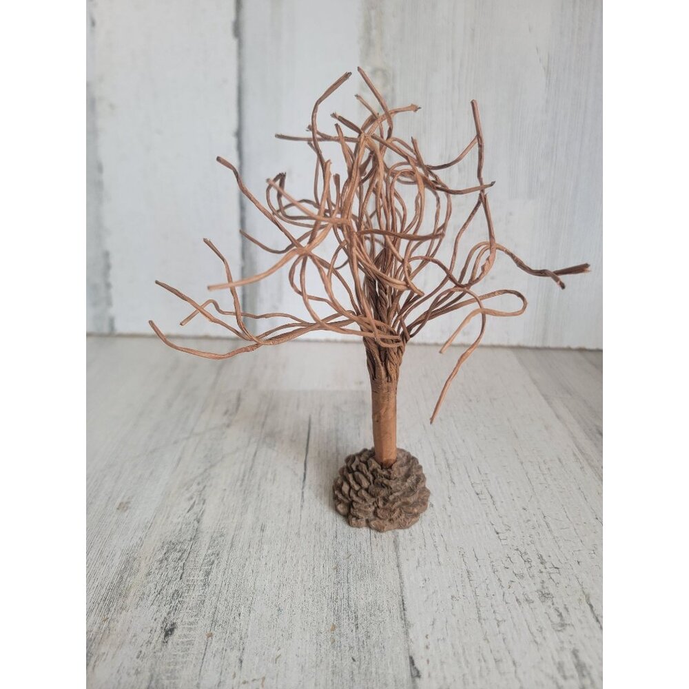 Pinecone fall‎ brown tree Village Halloween accessory